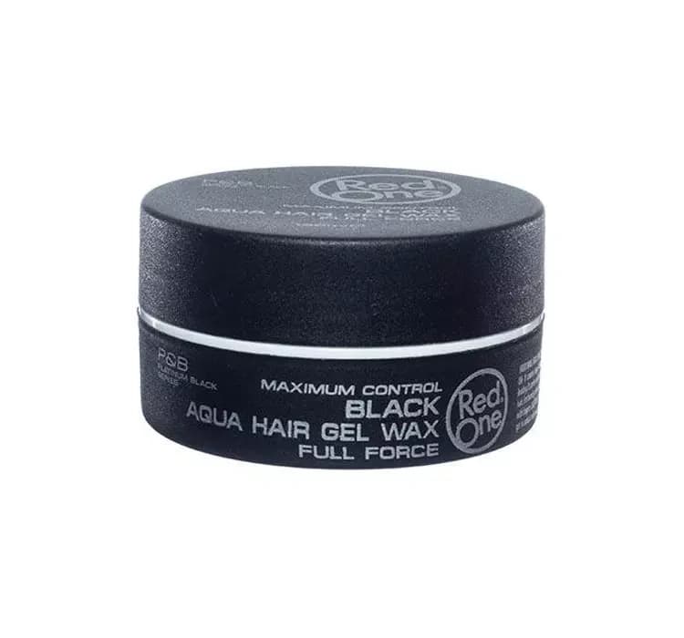 MAXIMUM CONTROL BLACK AQUA HAIR GEL WAX FULL FORCE WOSK DO STYLIZACJI WŁOSÓW