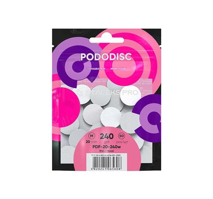 Pro Pododisc wymienne nakładki ścierne do pododysku M/20 mm 240 grit