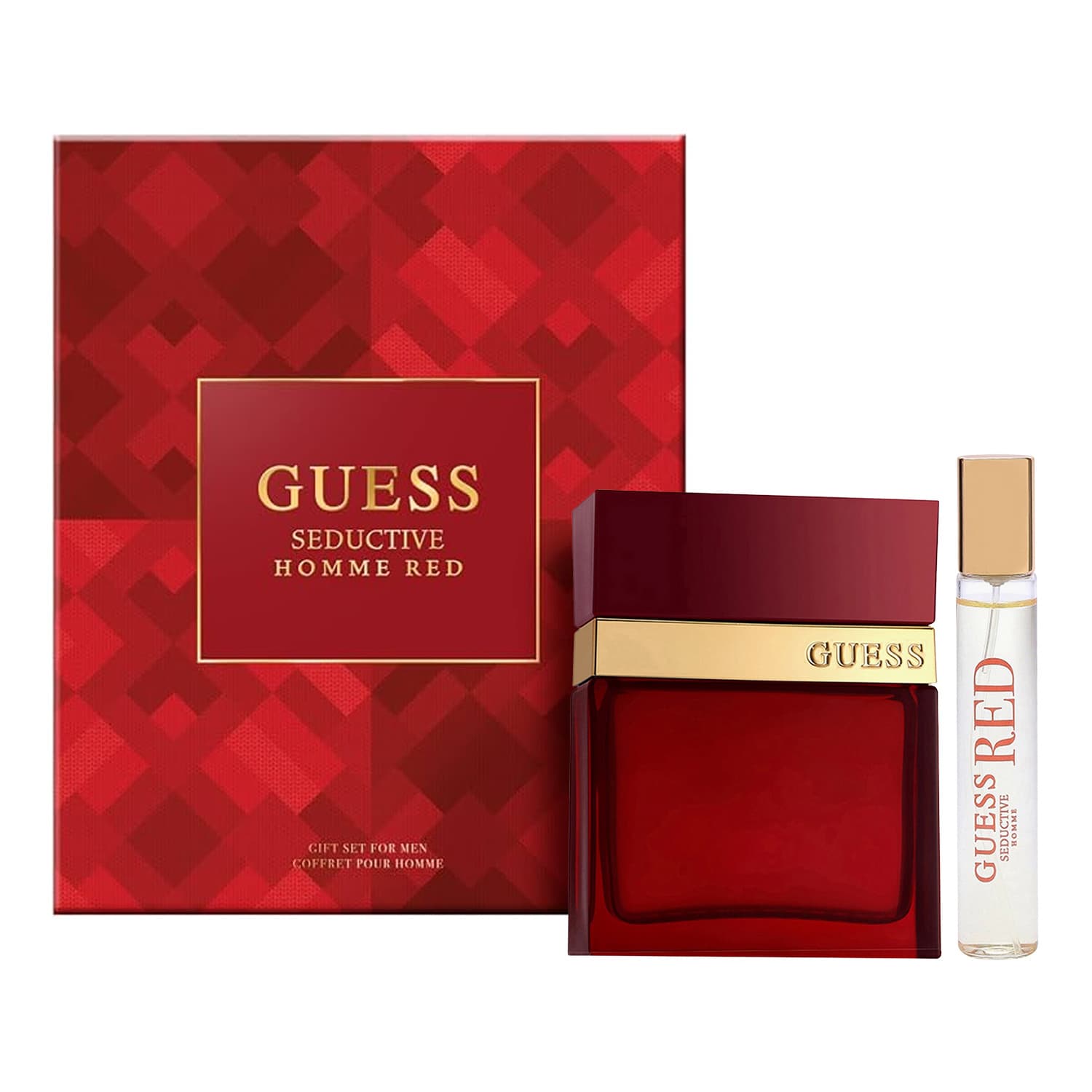 Seductive Red Homme — zestaw wody toaletowej i miniatury