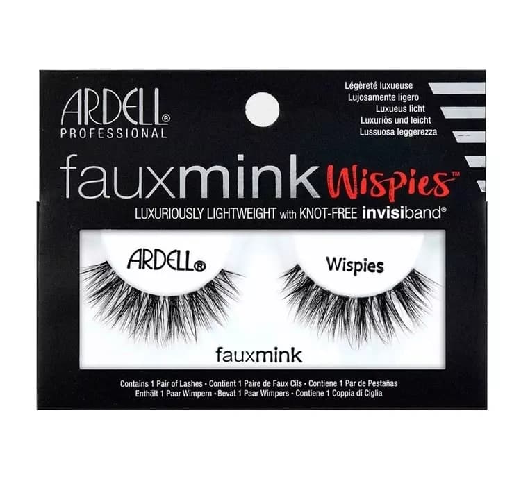 Faux Mink sztuczne rzęsy na pasku Wispies