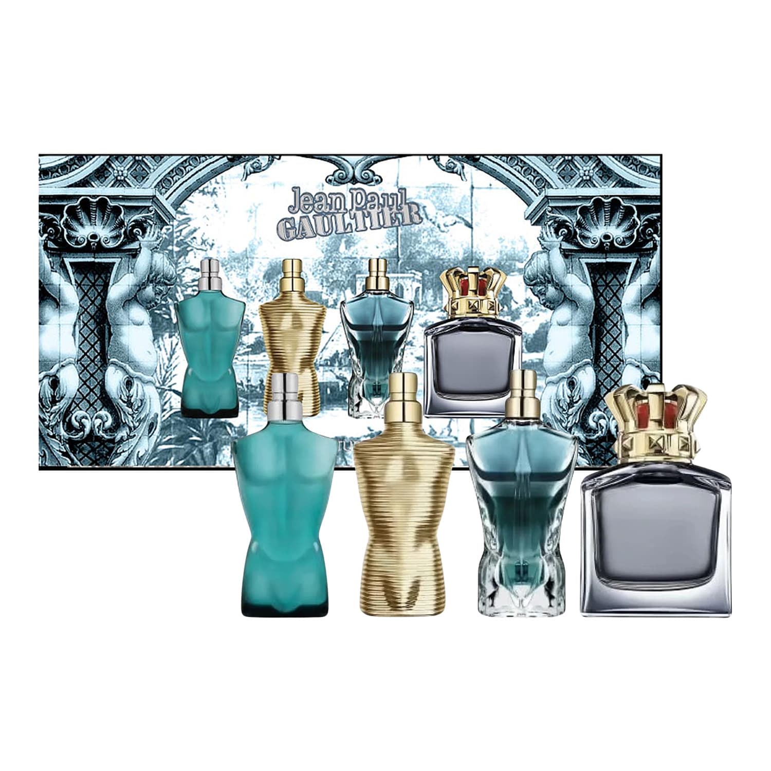 woda toaletowa Le Male + Le Beau + Scandal Pour Homme + perfumy Le Male Elixir