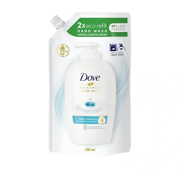 Care&Protect Deep Cleansing antybakteryjne mydło w płynie Refill