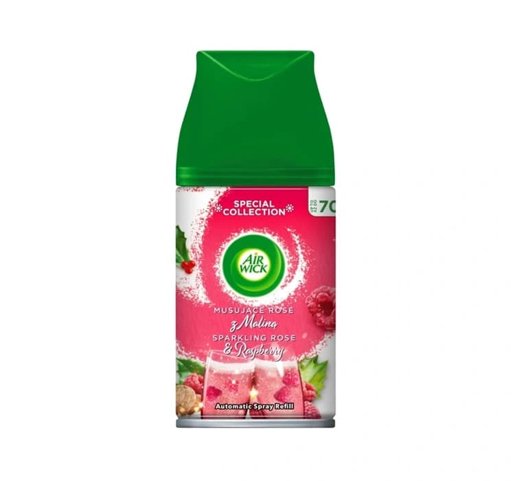 Freshmatic automatyczny odświeżacz powietrza wkład Musujące Rose z Maliną