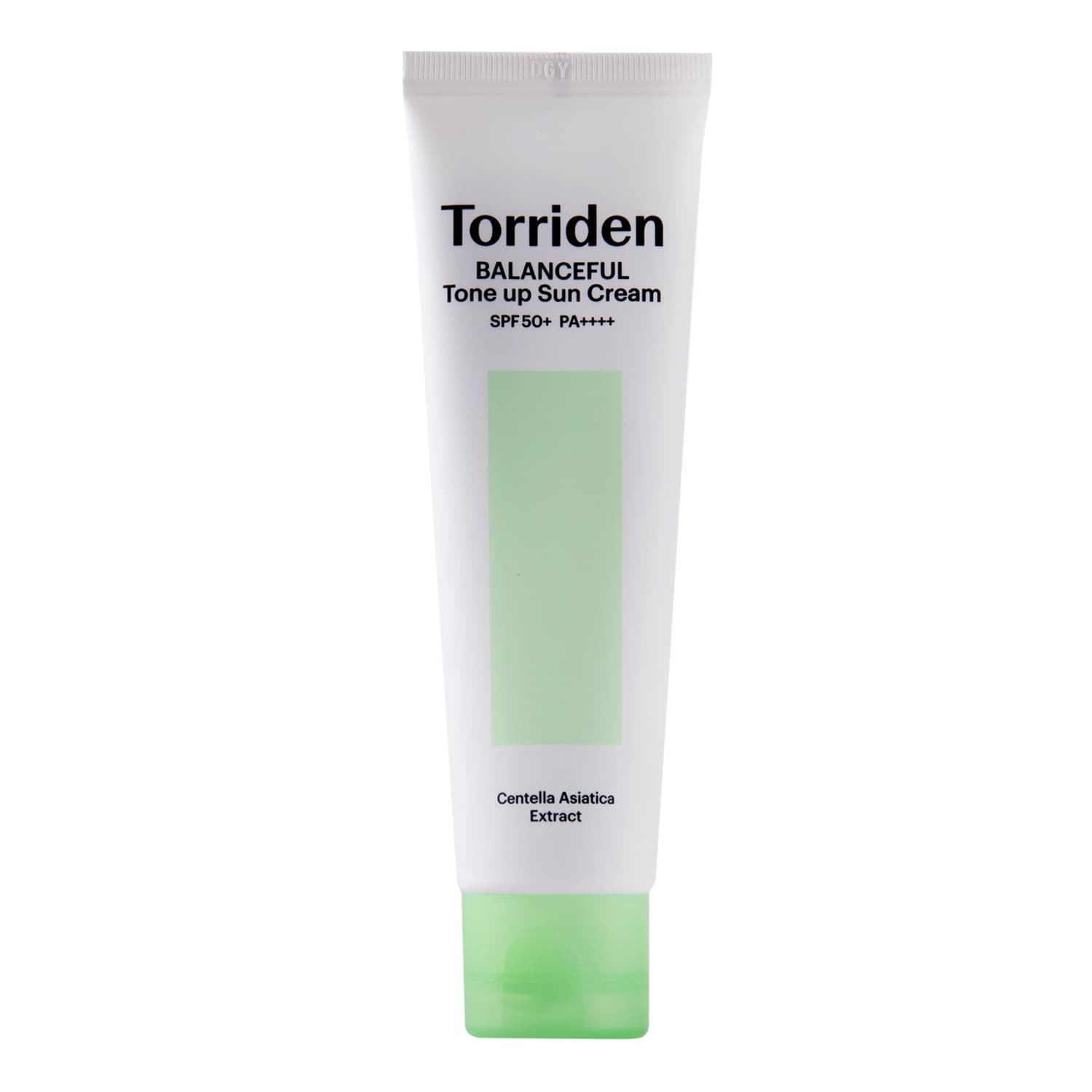 Balanceful Cica Tone-Up Sun Cream nawilżający krem z filtrem do twarzy z zielonym pigmentem SPF50+ PA++++