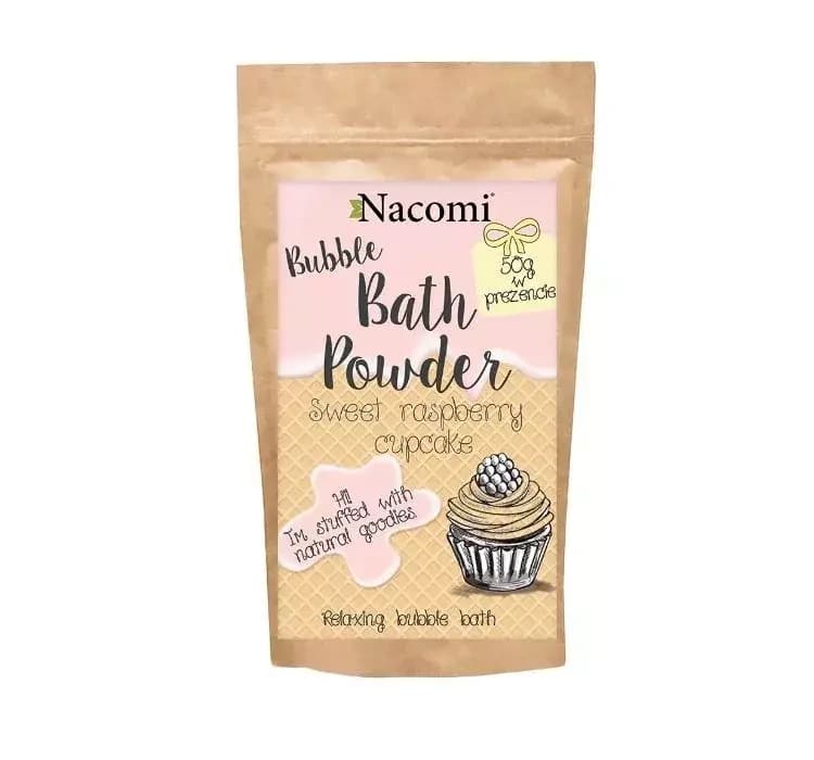 Bubble puder do kąpieli Malinowa Babeczka