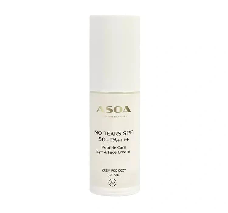 No Tears peptydowy krem pod oczy SPF50+ PA++++