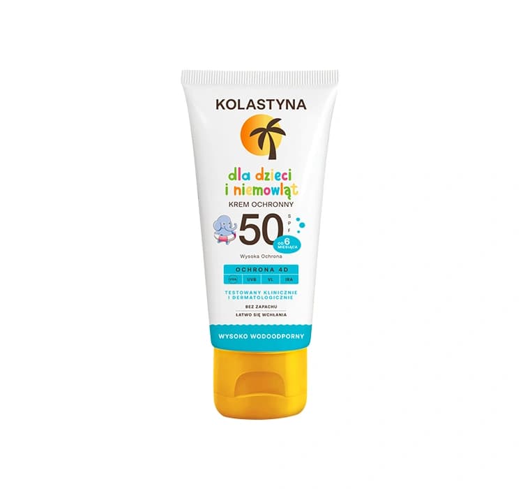 KREM OCHRONNY NA SŁOŃCE DLA DZIECI I NIEMOWLĄT SPF50
