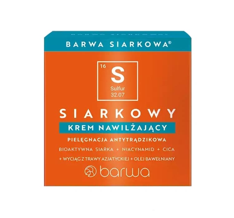 Siarkowa nawilżający krem siarkowy