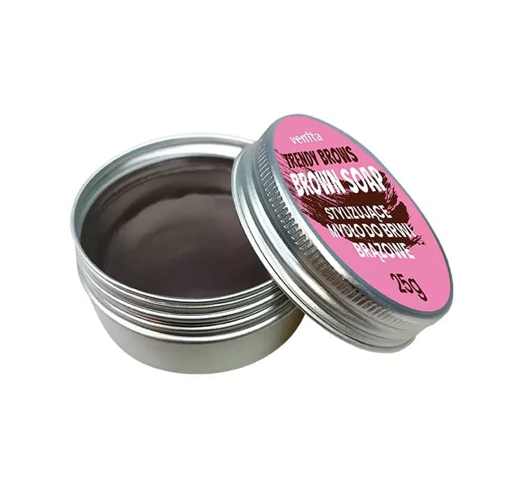 Trendy Brows Wegańskie Mydło koloryzujące do stylizacji brwi brązowe