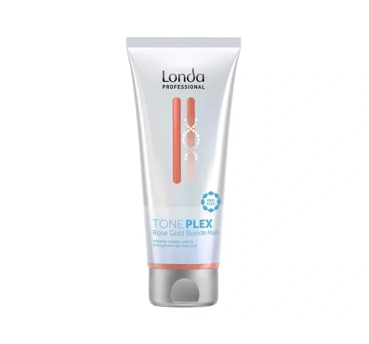 Professional Toneplex koloryzująca maska do włosów Rose Gold Blonde