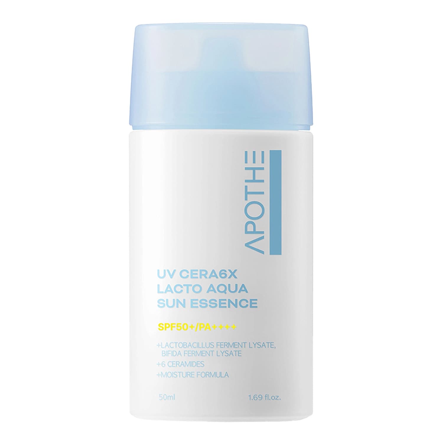 Uv Cera 6X Lacto Aqua Sun Essence nawilżająca esencja do twarzy z filtrem SPF50+ PA++++