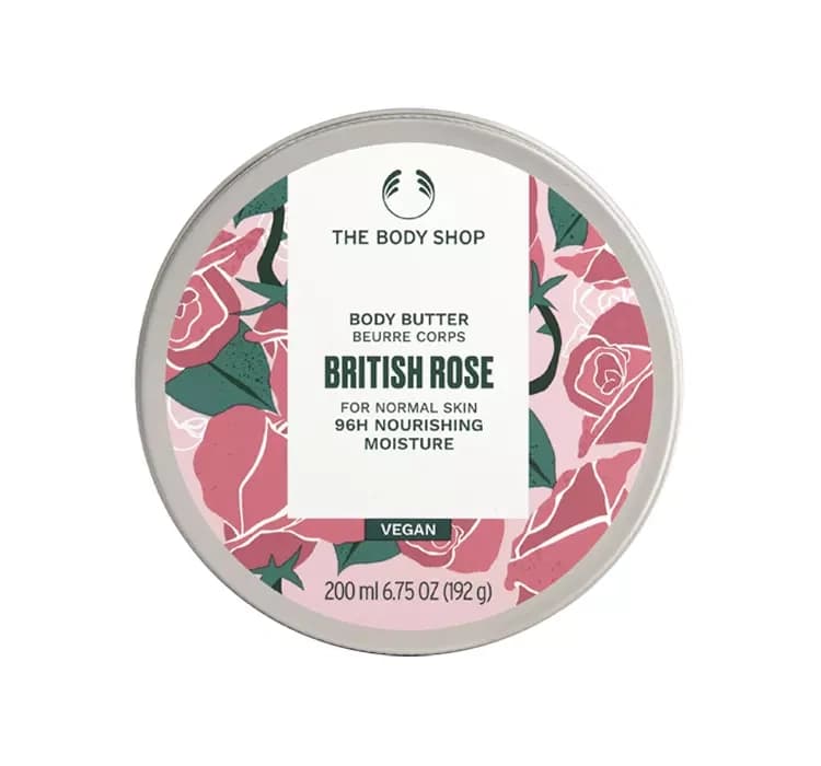 Instant Glow body butter British Rose masło do ciała