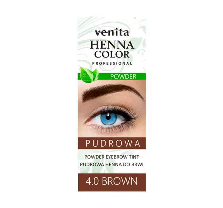Pudrowa henna do brwi 4.0 Brąz