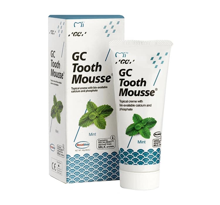 Tooth Mousse szkliwo w płynie pasta bez fluoru Mięta
