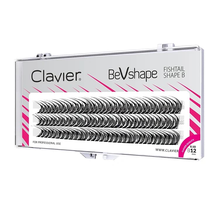 Bevshape kępki sztucznych rzęs B 12 mm