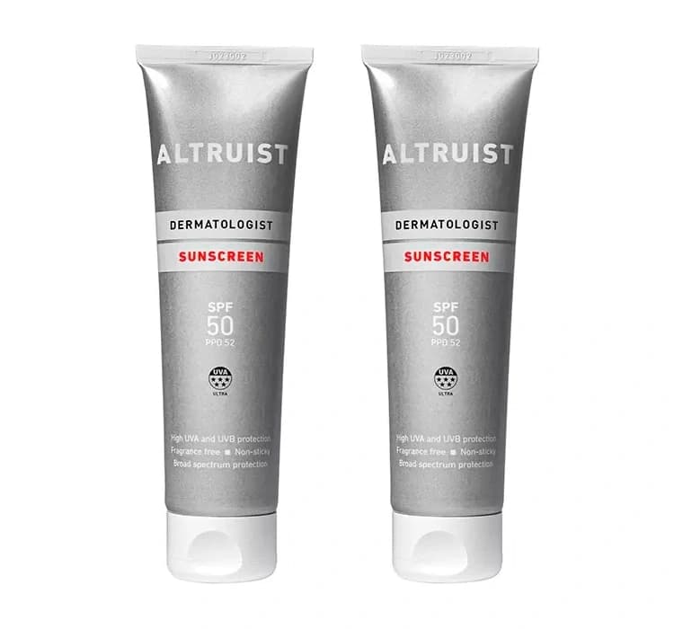 Dermatologist Sunscreen zestaw dwóch kremów do opalania twarzy i ciała SPF50