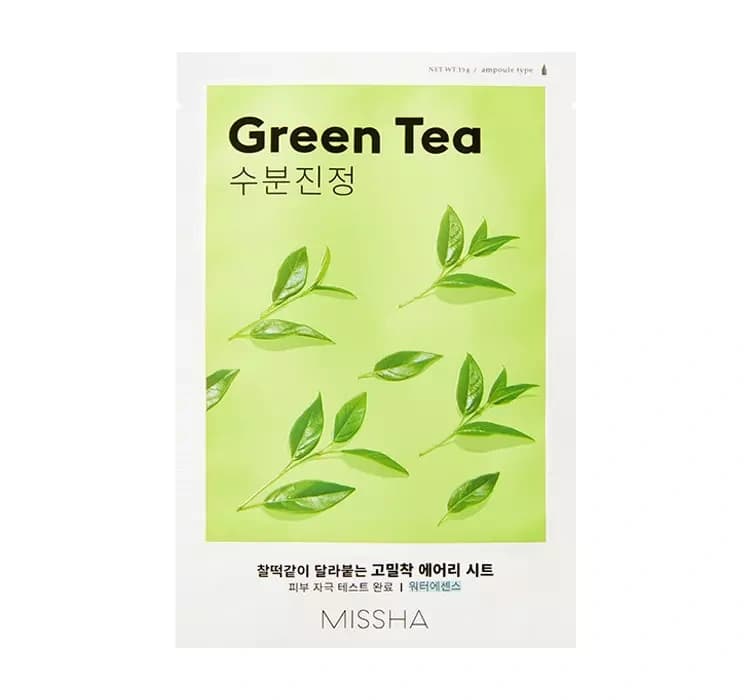 Airy Fit Sheet Mask nawilżająca maseczka w płachcie Green Tea