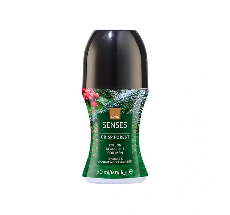 Senses Crisp Forest dezodorant roll-on dla mężczyzn