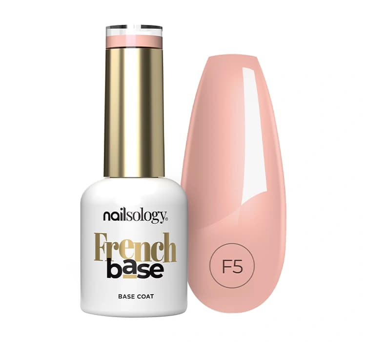 Nailsology French Base kolorowa baza hybrydowa F05 Biscuit