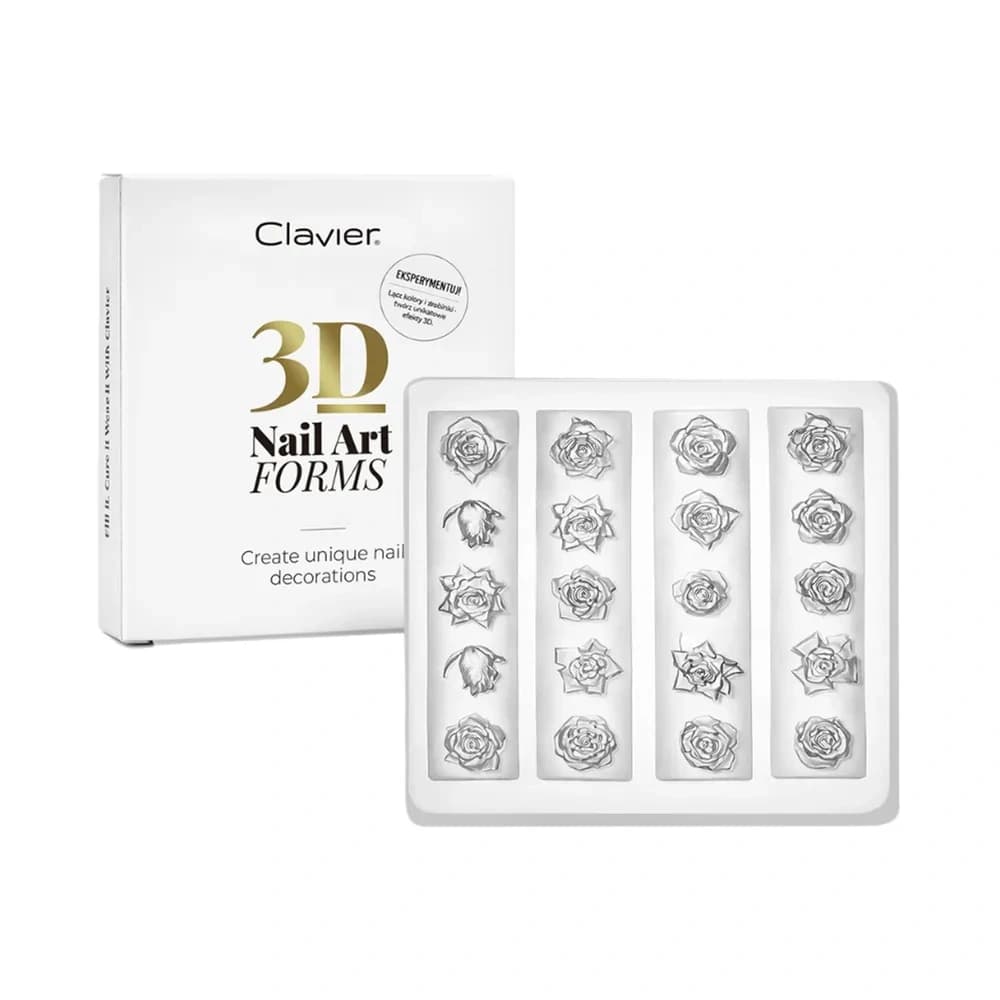 3D Nail Art Forms silikonowe formy do ozdób 02