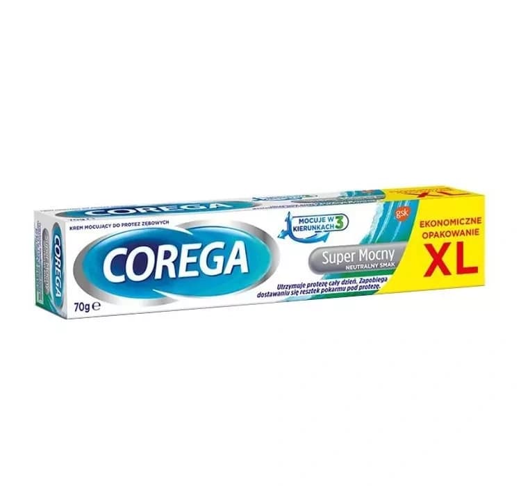 super mocny krem mocujący do protez neutralny smak