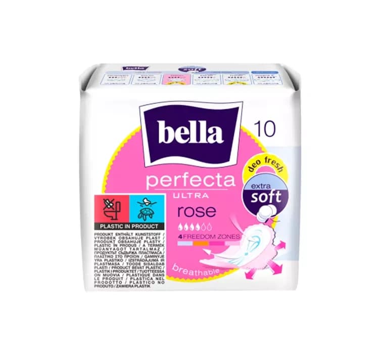 Perfecta Ultra Rose podpaski higieniczne ze skrzydełkami