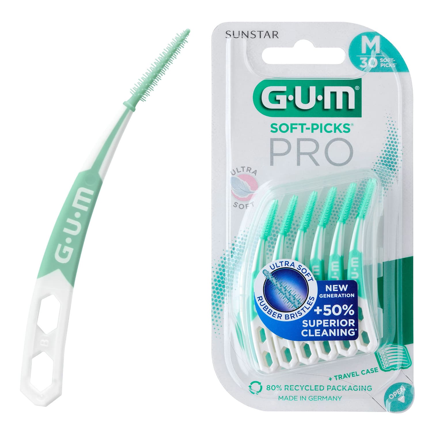 Soft-Picks PRO ultra miękkie gumowe szczoteczki międzyzębowe