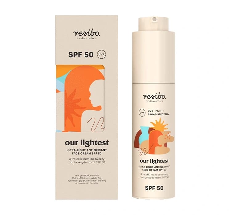 Our Lightest ultralekki krem SPF50 z antyoksydantami