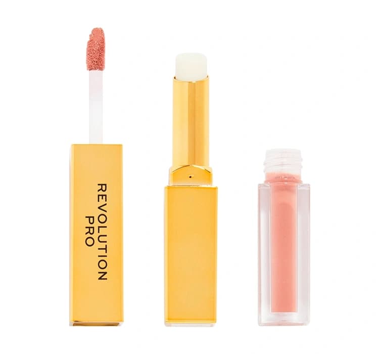 Revolution Pro Supreme Stay 24H Lip Duo pomadka do ust 2w1 Cashmere +