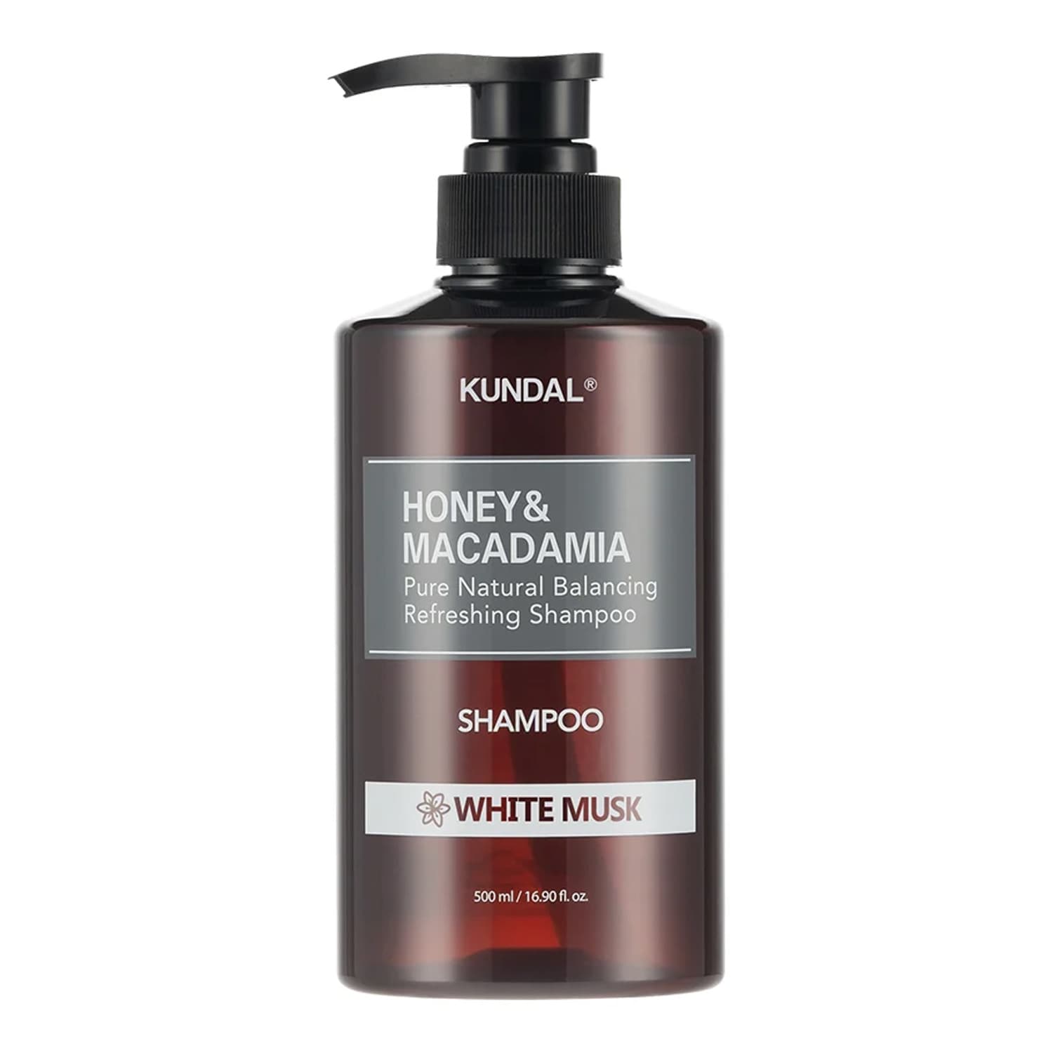 Honey & Macadamia nawilżający szampon do włosów White Musk