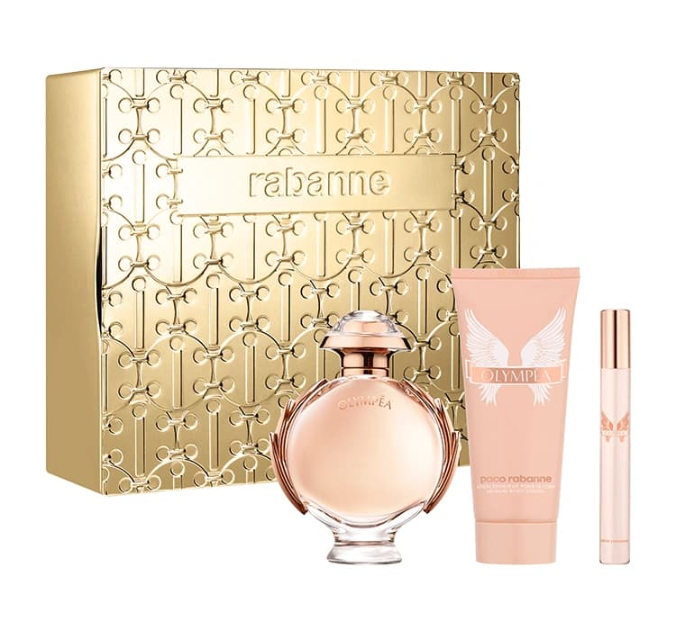 Rabanne Olympéa woda perfumowana spray + + balsam do ciała