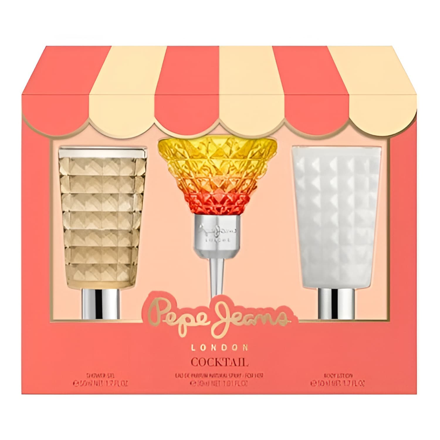 Pepe Jeans Cocktail Edition for Her woda toaletowa spray + żel pod prysznic + balsam do ciała