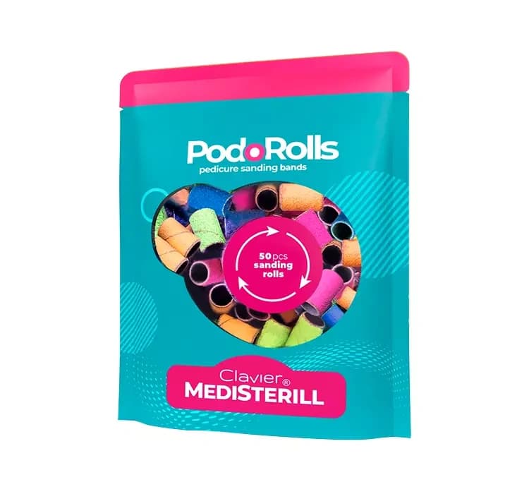 Medisterill Podorolls nakładki ścierne do frezarki mix gradacji i kolorów