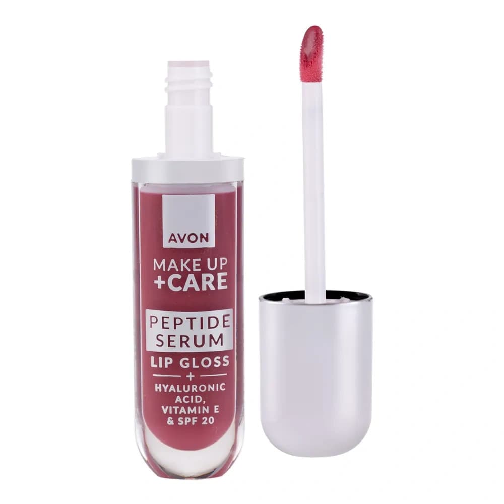 Make Up + Care Peptide Serum błyszczyk-serum do ust z peptydami i SPF20 Mauve Splash