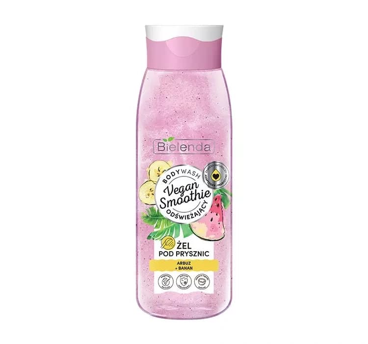 Vegan Smoothie odświeżający żel pod prysznic Arbuz Banan