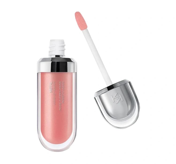 Metal Liquid Lip Colour metaliczna pomadka w płynie 01 Rosy Nude