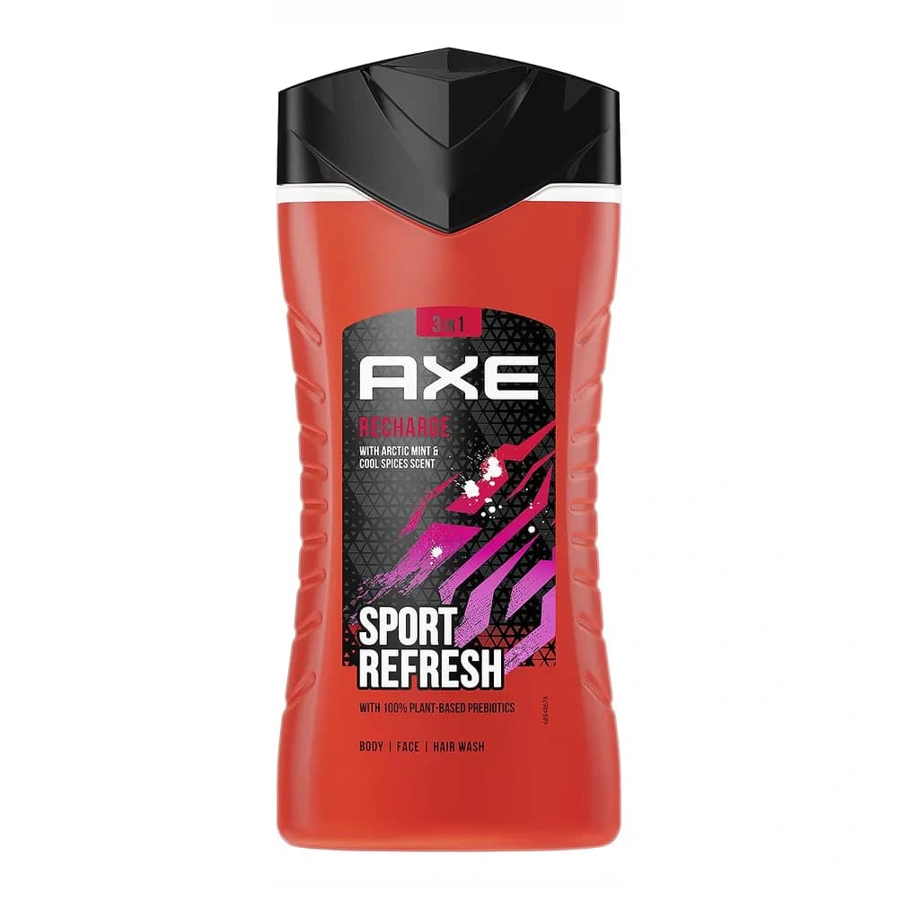 Recharge Sport Refresh żel pod prysznic dla mężczyzn 3w1