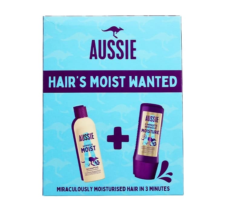 Hair's Moist Wanted zestaw szampon + odżywka
