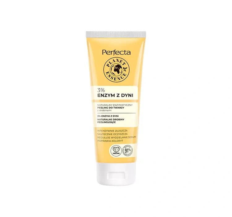 Planet Essence naturalny enzymatyczny peeling do twarzy 3% enzym z dyni