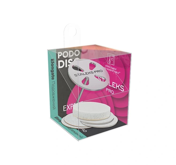 Pro Pododisc wydłużony dysk do pedicure + zestaw wymiennych nakładek L/25 mm 180 grit