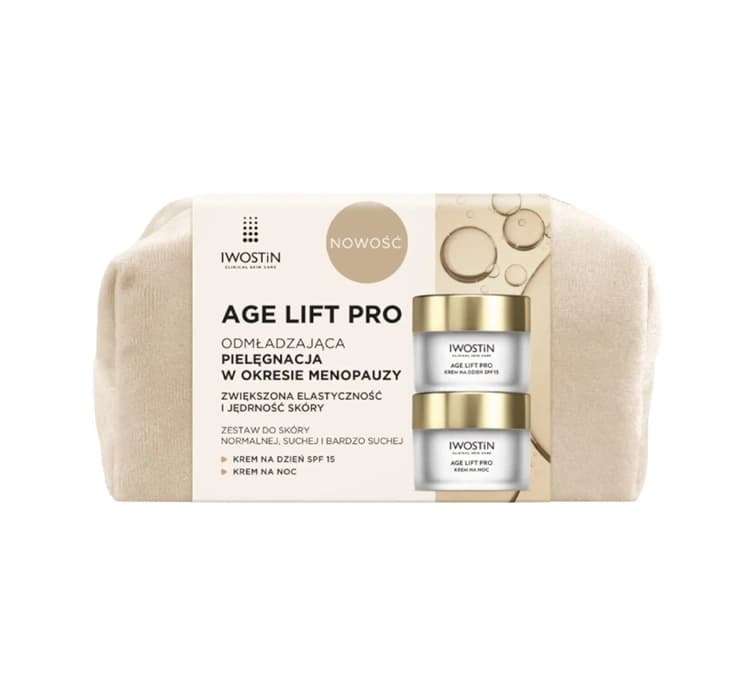 Age Lift Prozestaw prezentowy pielęgnacja w okresie menopauzy krem na dzień SPF15 + krem na noc