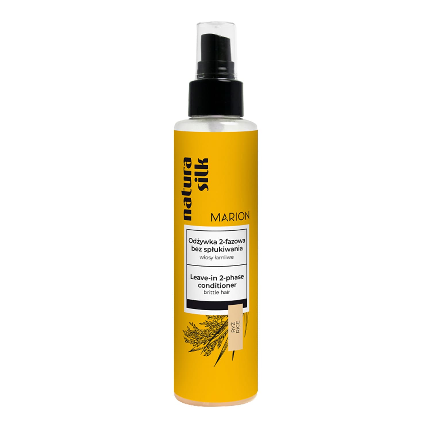 Natura Silk Jedwabna Kuracja odżywka błyskawiczna bez spłukiwania do włosów łamliwych i z rozdwojonymi końcówkami