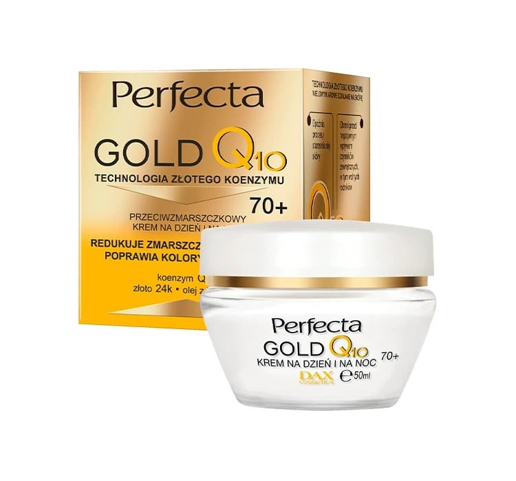 Gold Q10 przeciwzmarszczkowy krem na dzień i na noc 70+