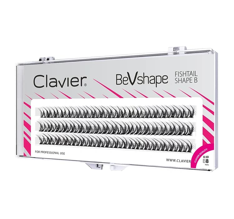 Bevshape kępki sztucznych rzęs B 8 mm