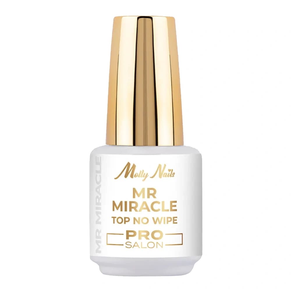Molly Nails Pro Salon Mr Miracle Top No Wipe top hybrydowy bez przemywania
