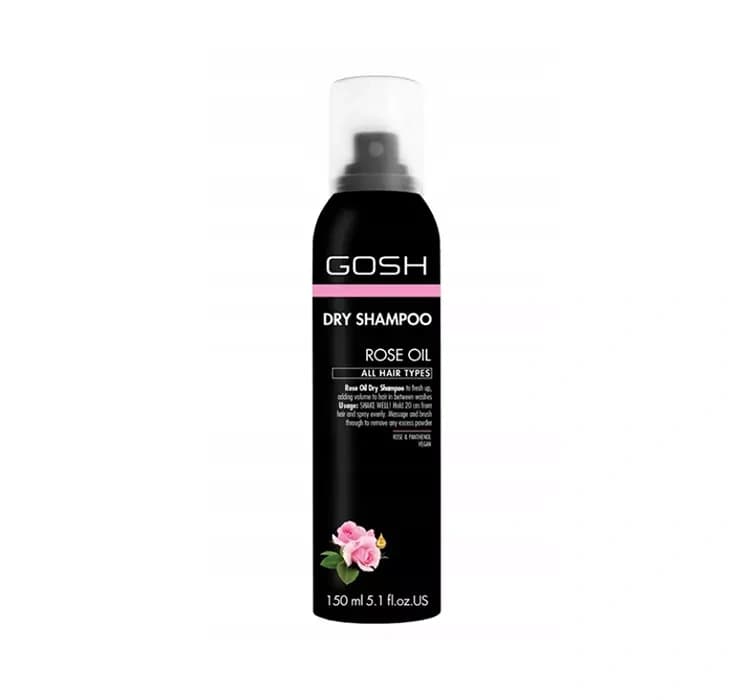 Gosh Rose Oil suchy szampon do włosów przetłuszczających się