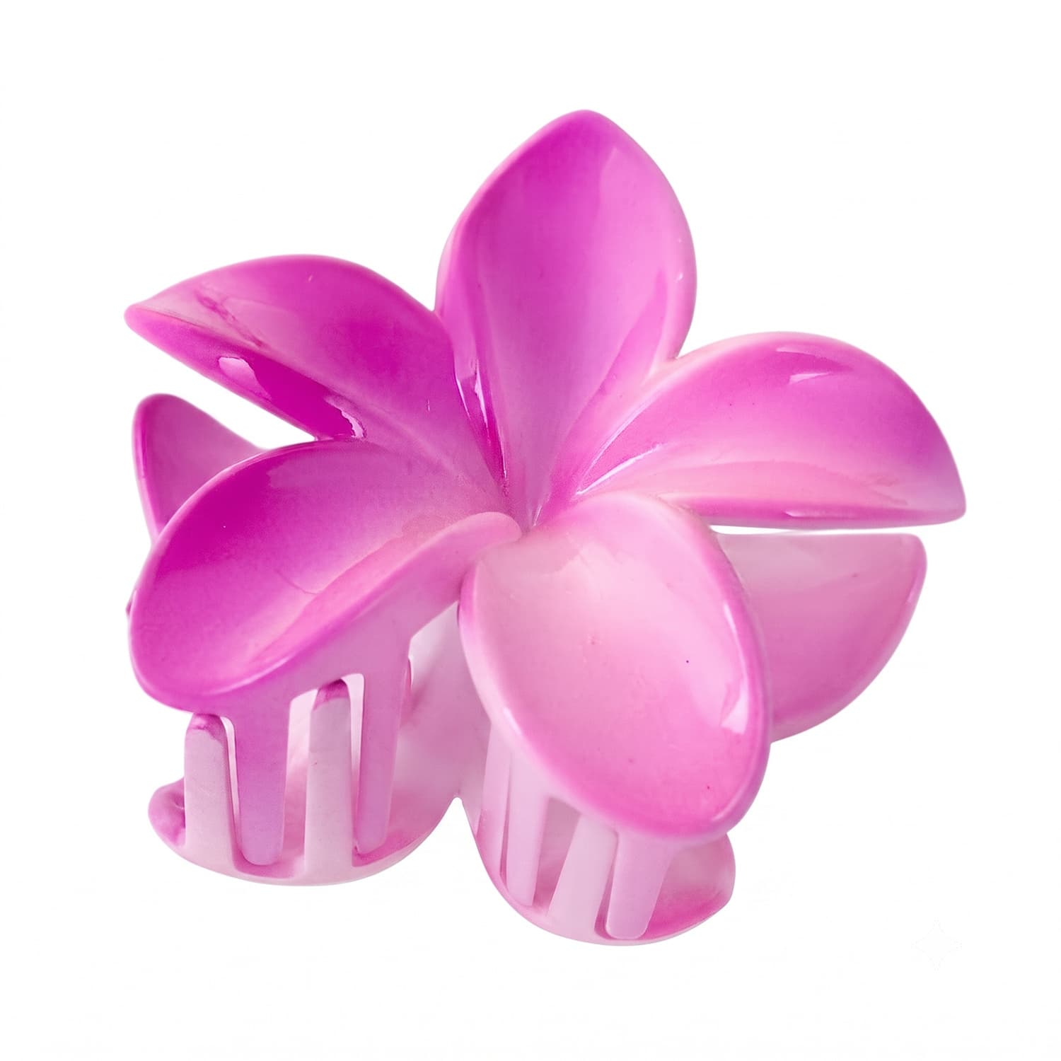 spinka do włosów klamra hawajska Vacay Flower SP380 Pink Violet Ombre