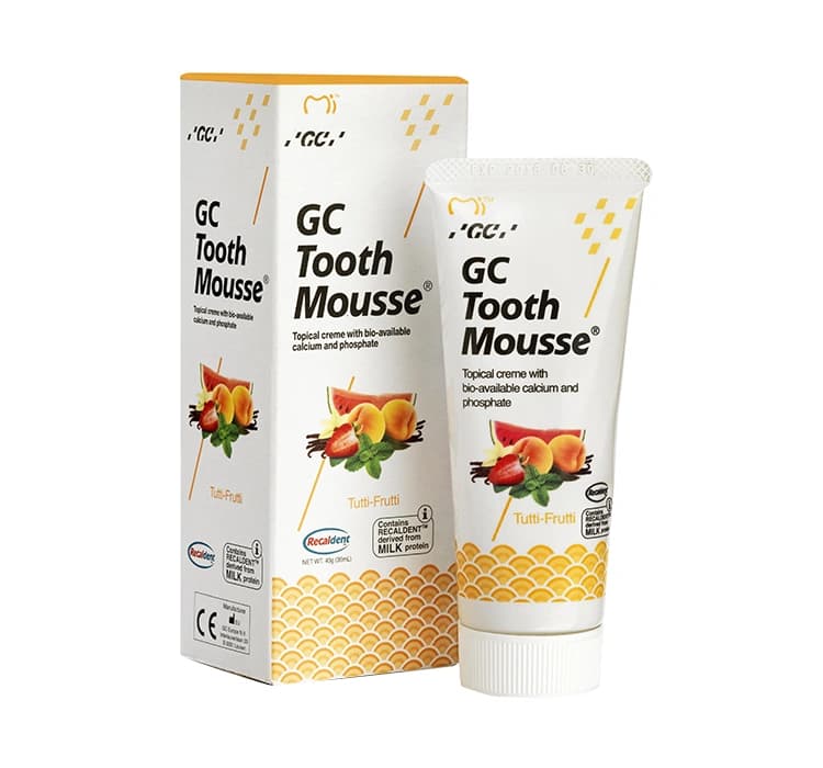 Tooth Mousse szkliwo w płynie pasta bez fluoru Tutti-Frutti