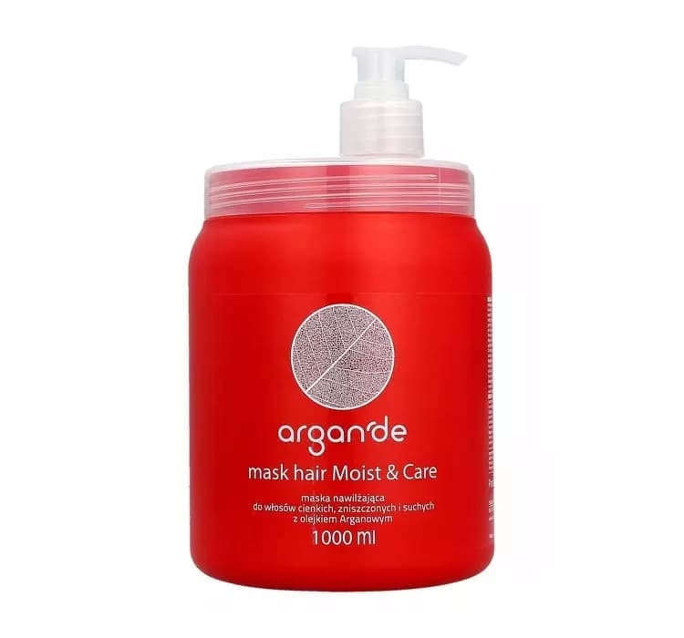 Argan De maska nawilżająca z olejkiem arganowym