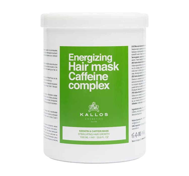 Energizing Keratin & Caffein maska do włosów